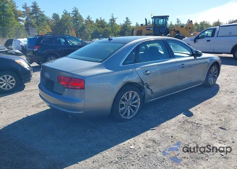 2012 Audi A8 L 4.2 z USA, uszkodzony, nr VIN WAURVAFD8CN012555